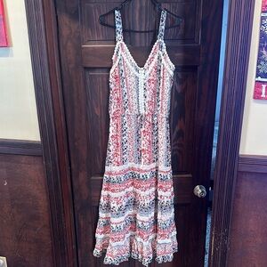 Bohemian Floral Maxi Dress